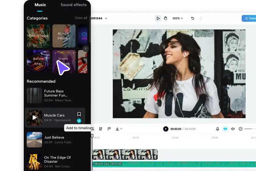 Edit and refine your professional video