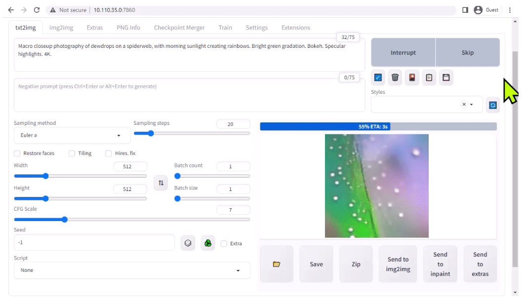 Interfaccia Jetson AI Labs