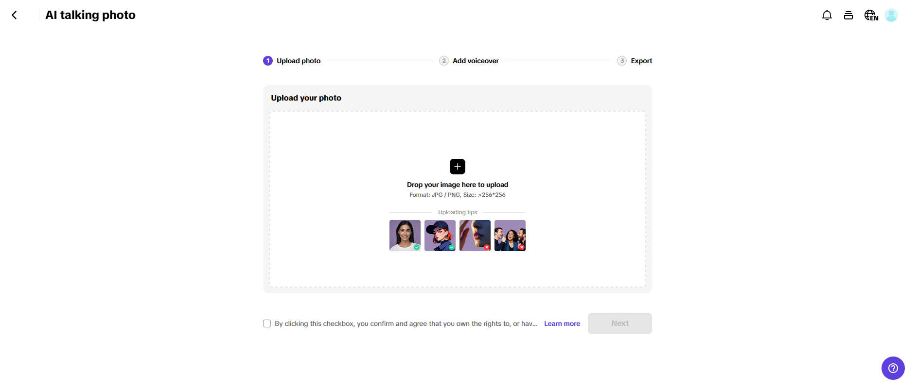 AI talking photos