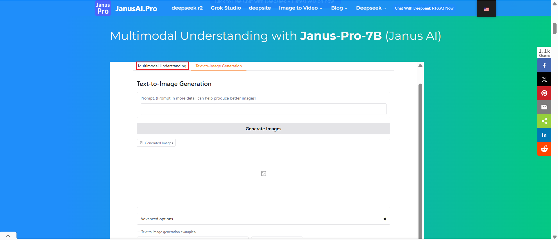 can deepseek create images