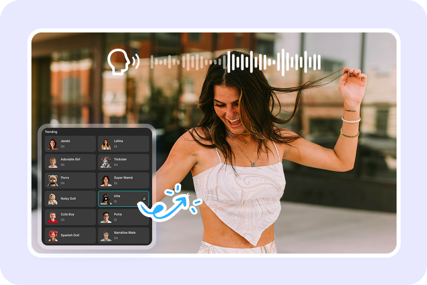 Generate dialogue scenes for branded consistency