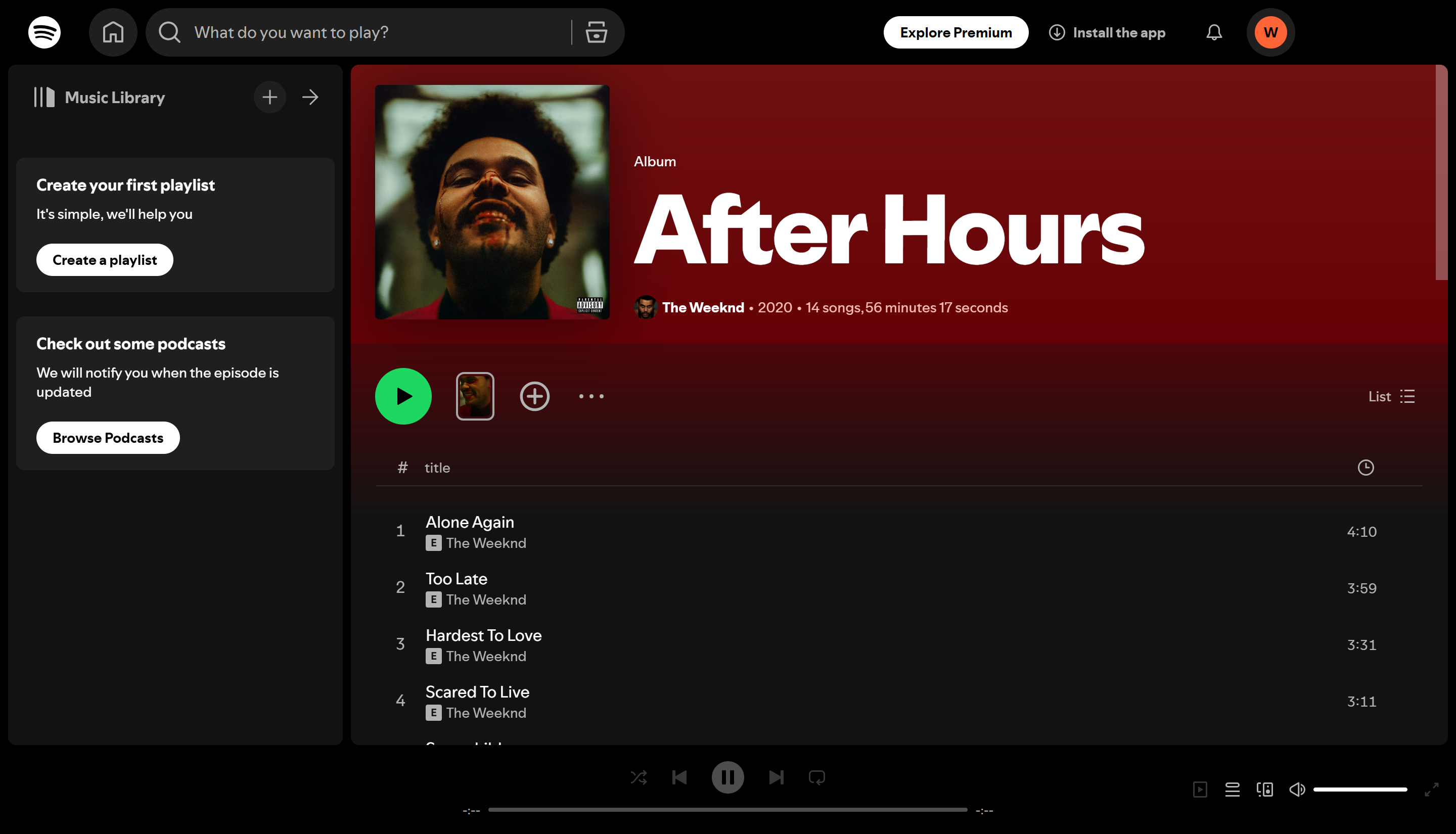Iconic albums by the 100 most listened-to artists on Spotify: "After Hours" – The Weeknd