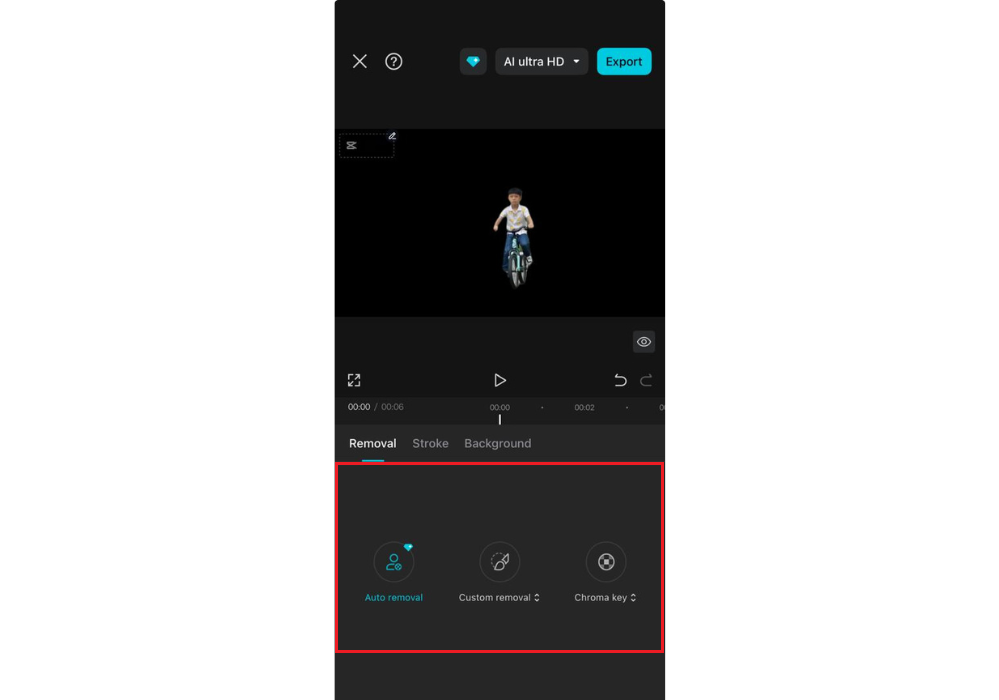 הסר את הרקע באופן אוטומטי