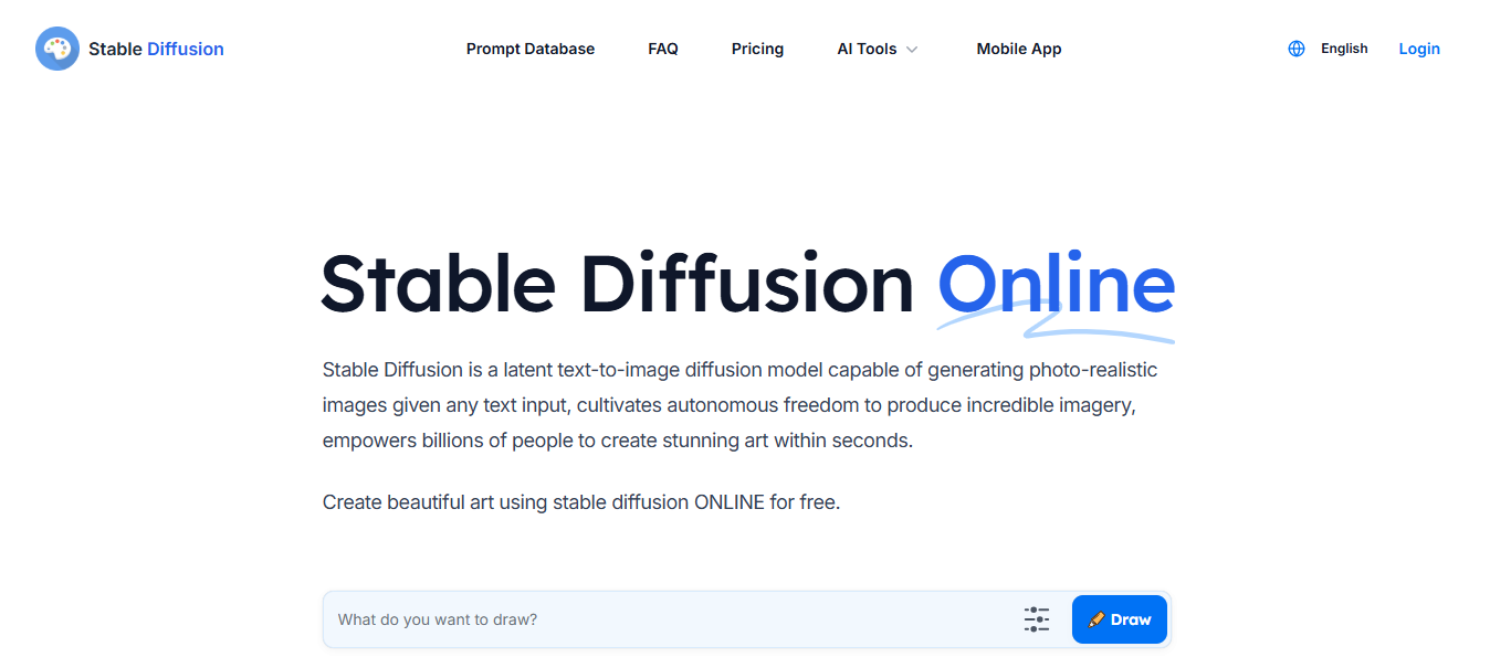 Modelo de generación de imágenes Difusión Estable