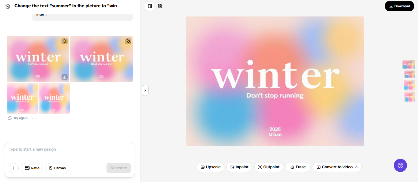 Accurate text placement