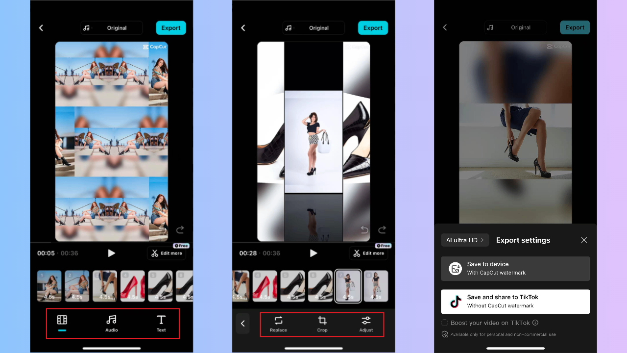 Refine and export your polished mockup