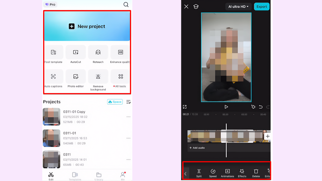 CapCut mobile video maker