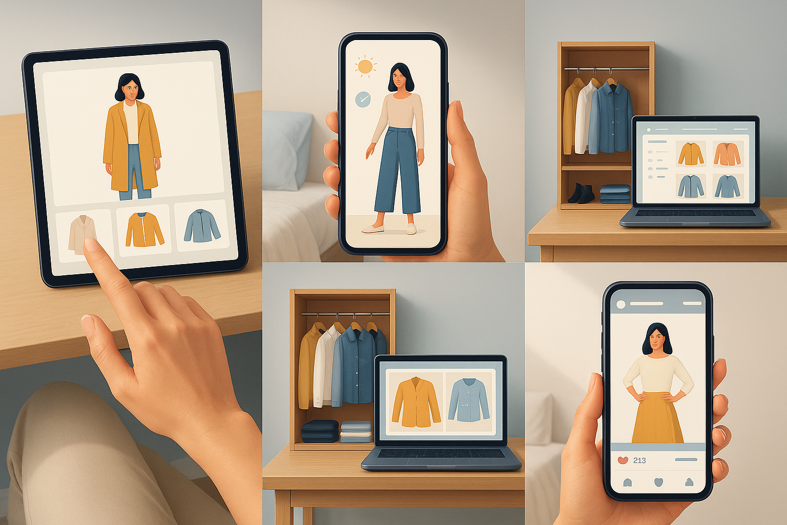 Cómo las aplicaciones de estilismo con IA simplifican el estilo