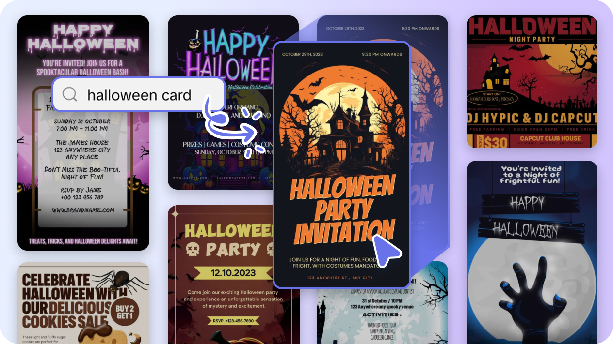Ready-made Halloween templates