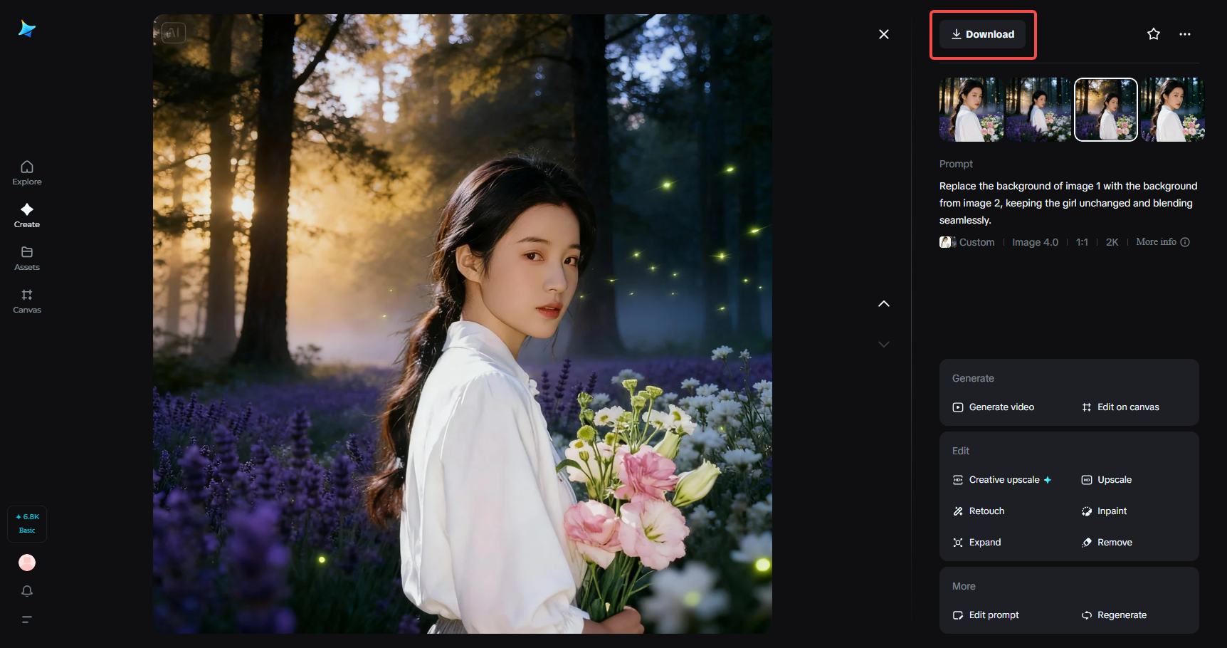 preview and download
