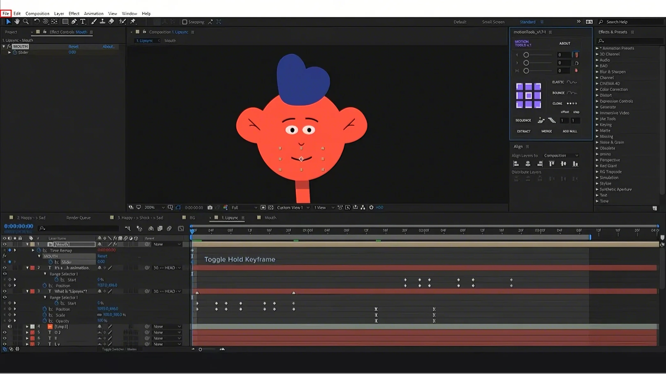 how to lip sync animation