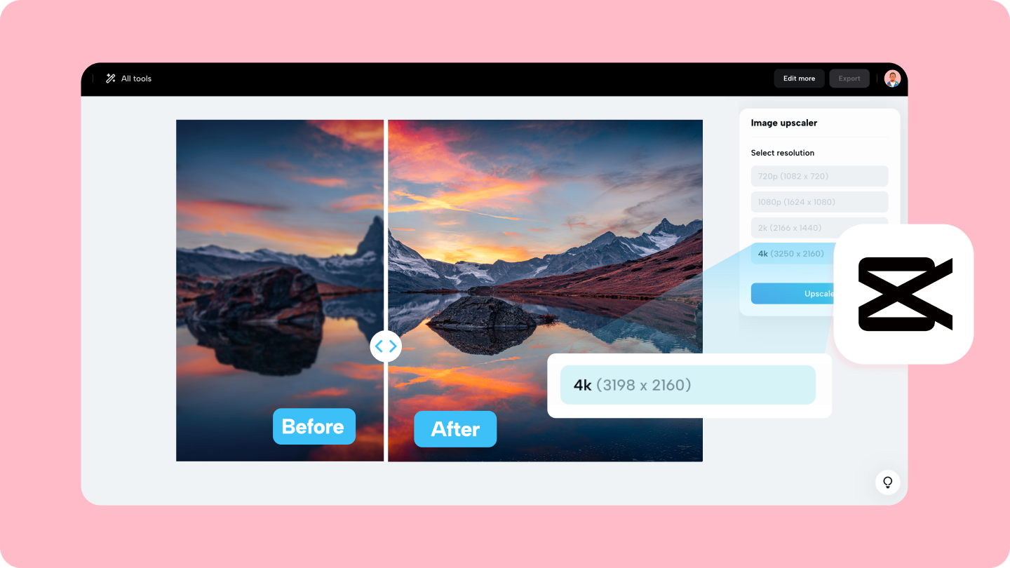convert image to high resolution