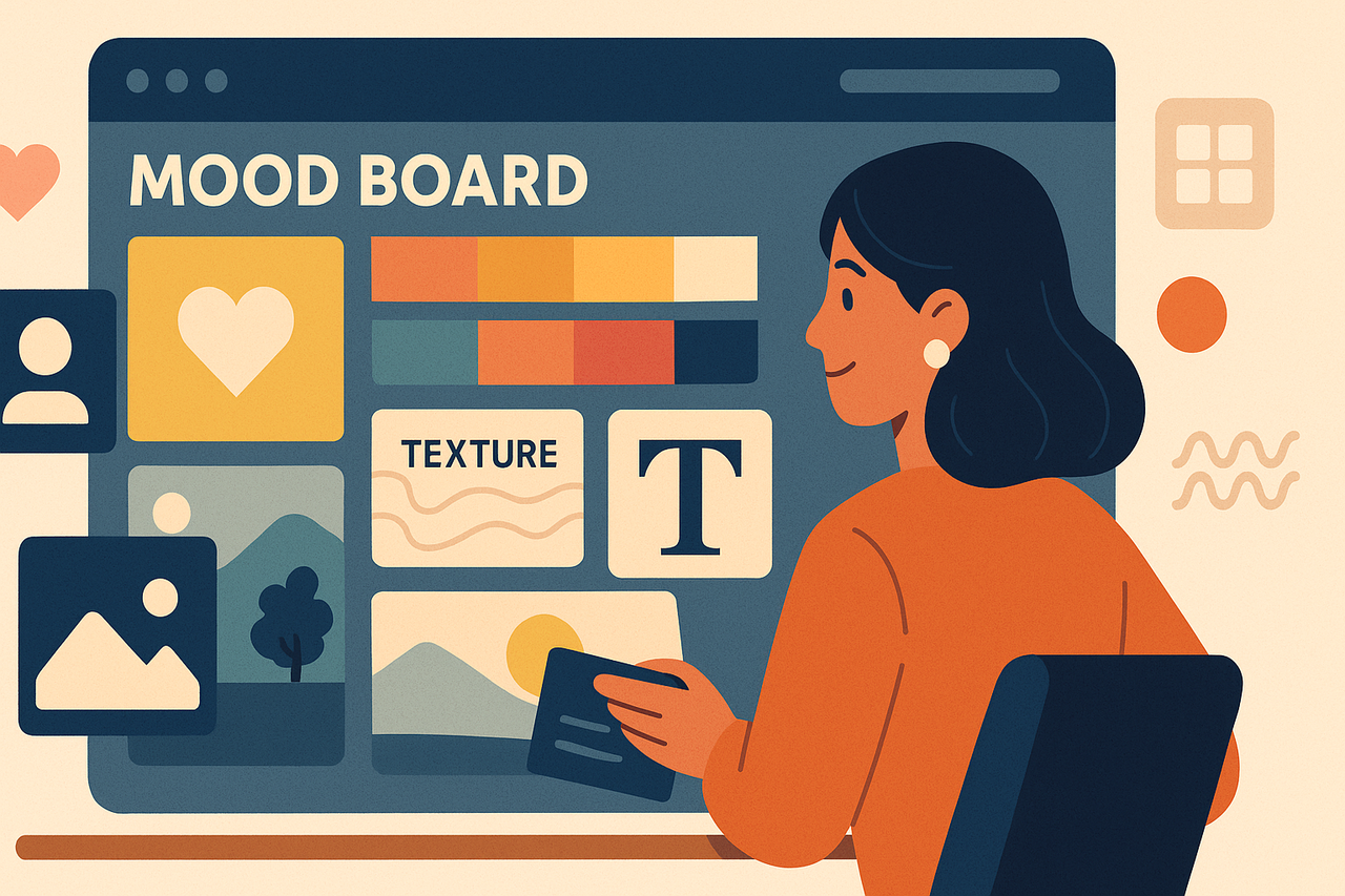 What is a mood board?