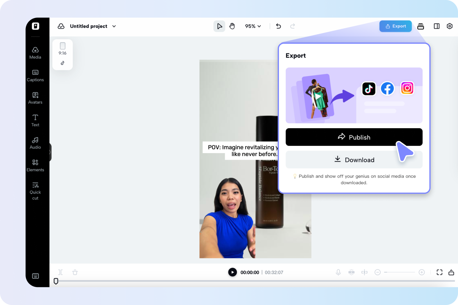 Export your video