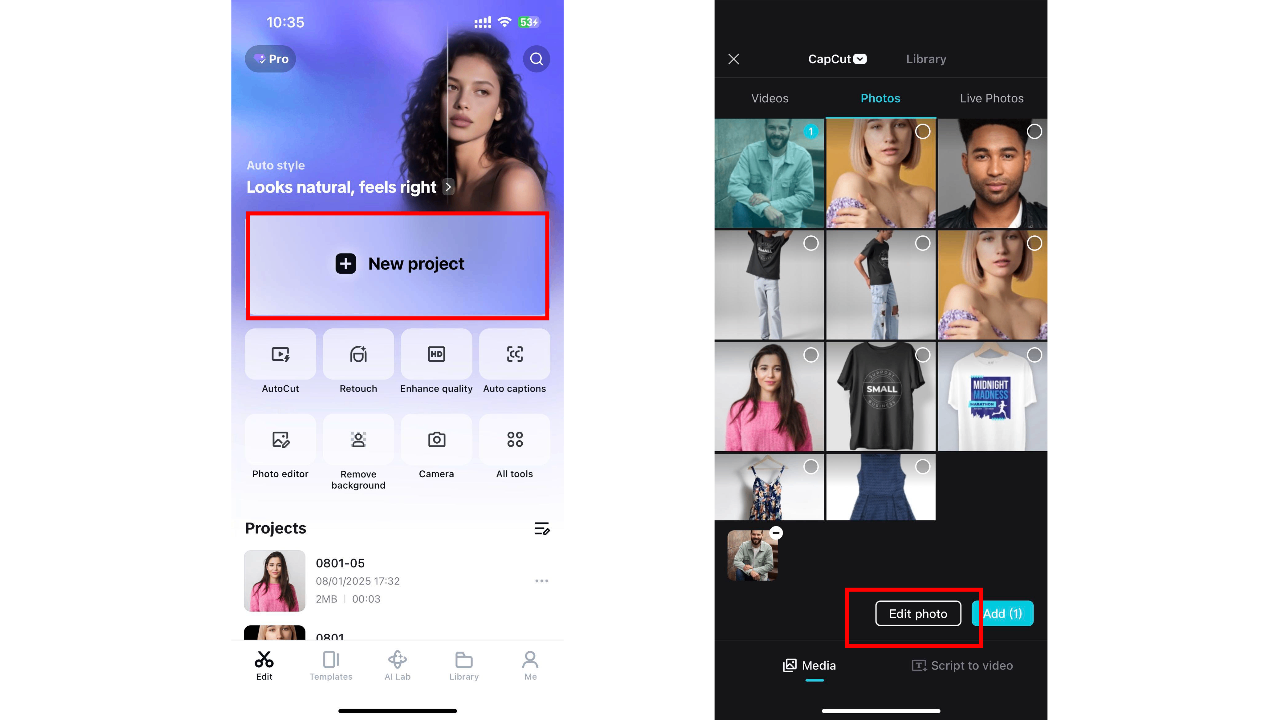 Aplicación de filtros para fotos en Instagram - Sube tu foto