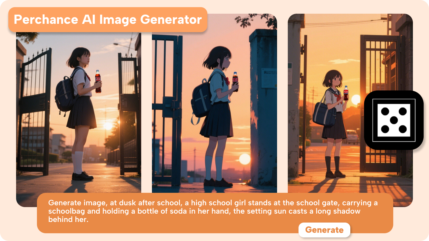 generatorul de imagini Perchance AI