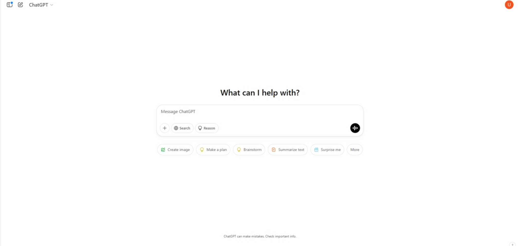 Giao diện của ChatGPT - một chatbot AI được sử dụng nhiều
