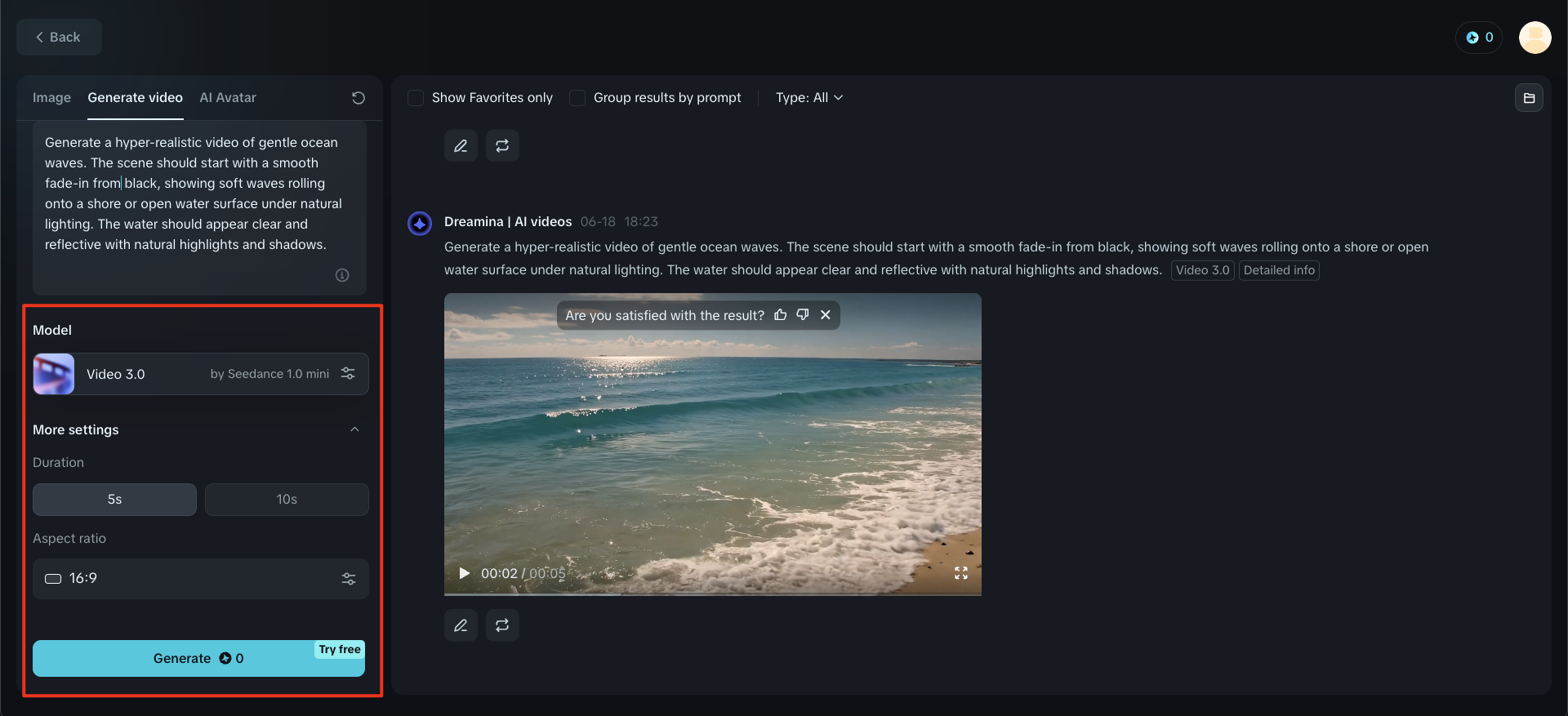 Dreamina: Generator video AI gratis terbaik