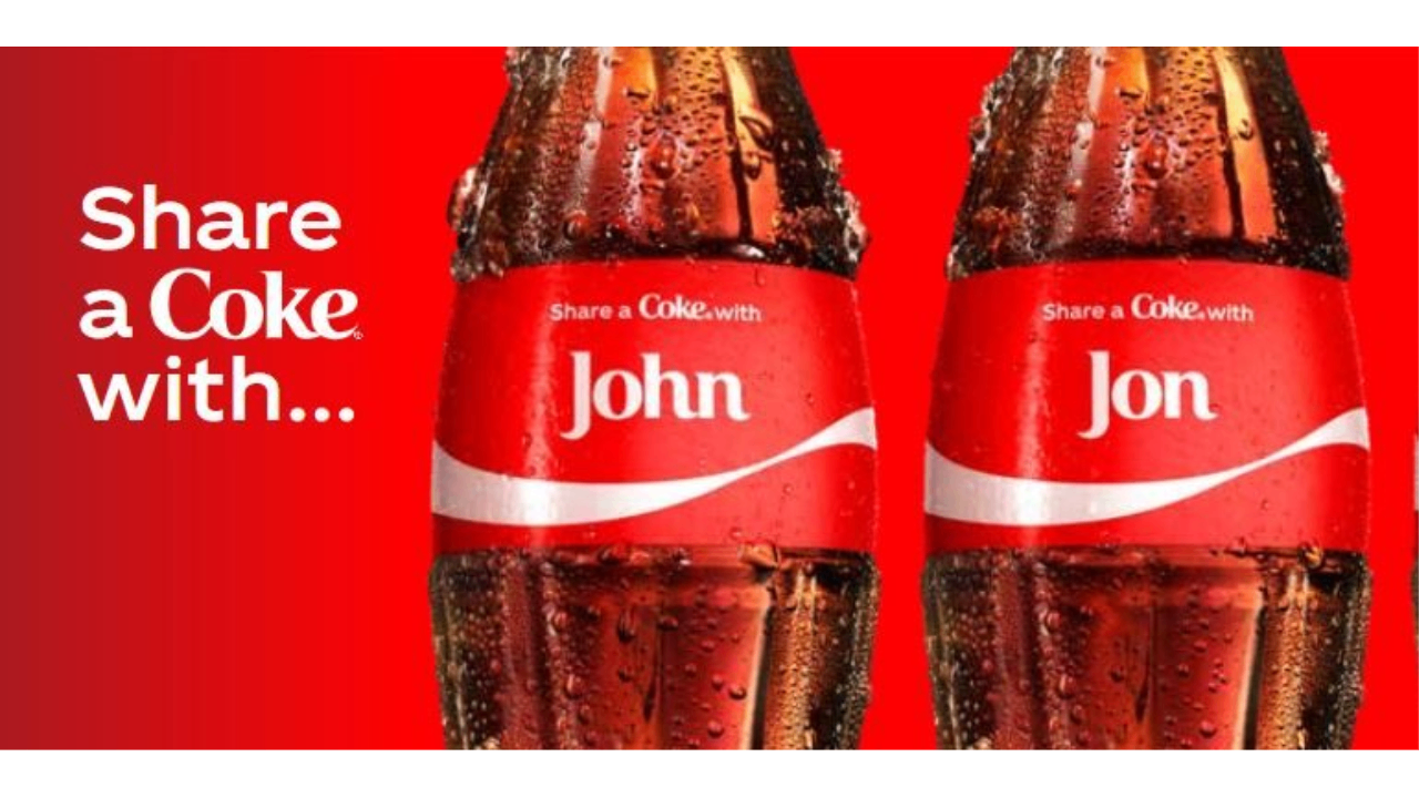Coca-Cola – "Share a Coke"