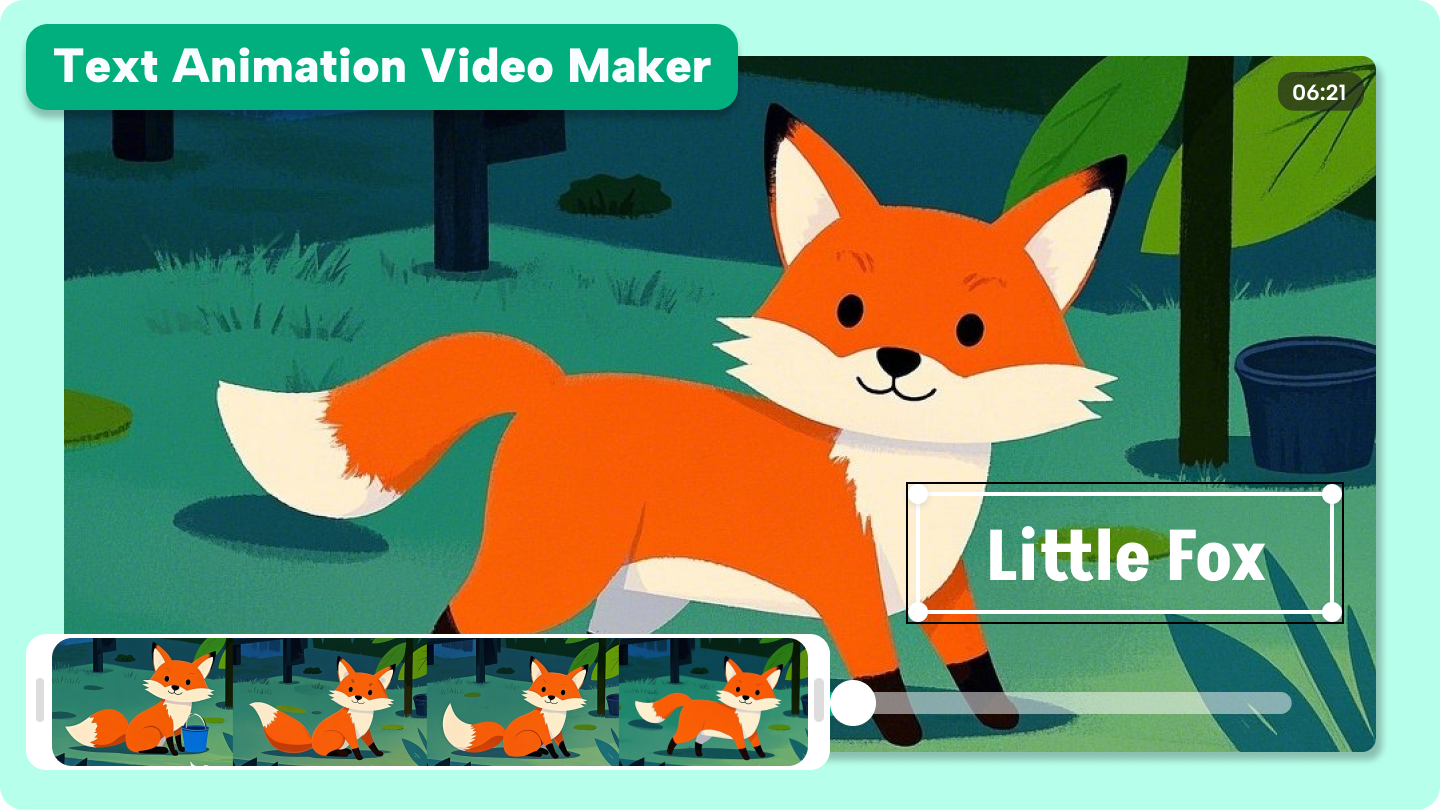 text animation video maker