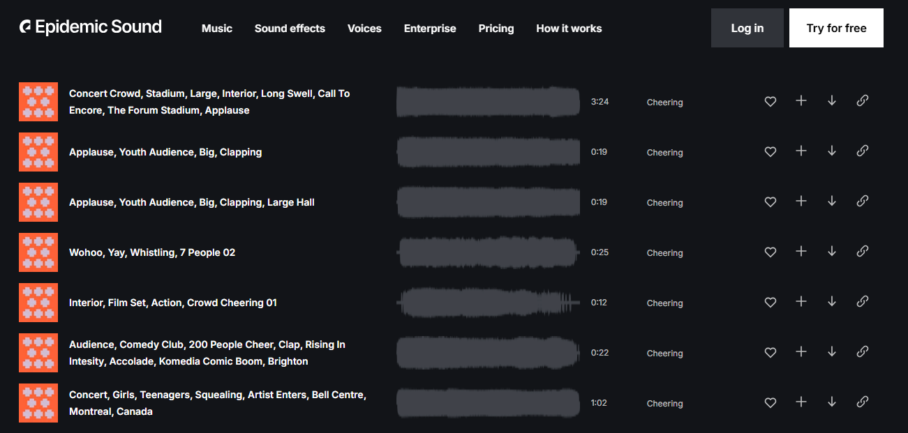 Epidemic Sound - platform yang dipercaya secara luas untuk menyemangati efek suara