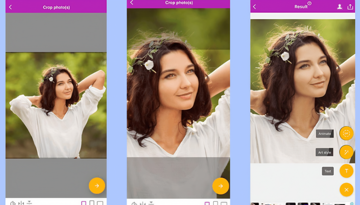 Entfernen Sie rote Augen mit der Visage Lab App