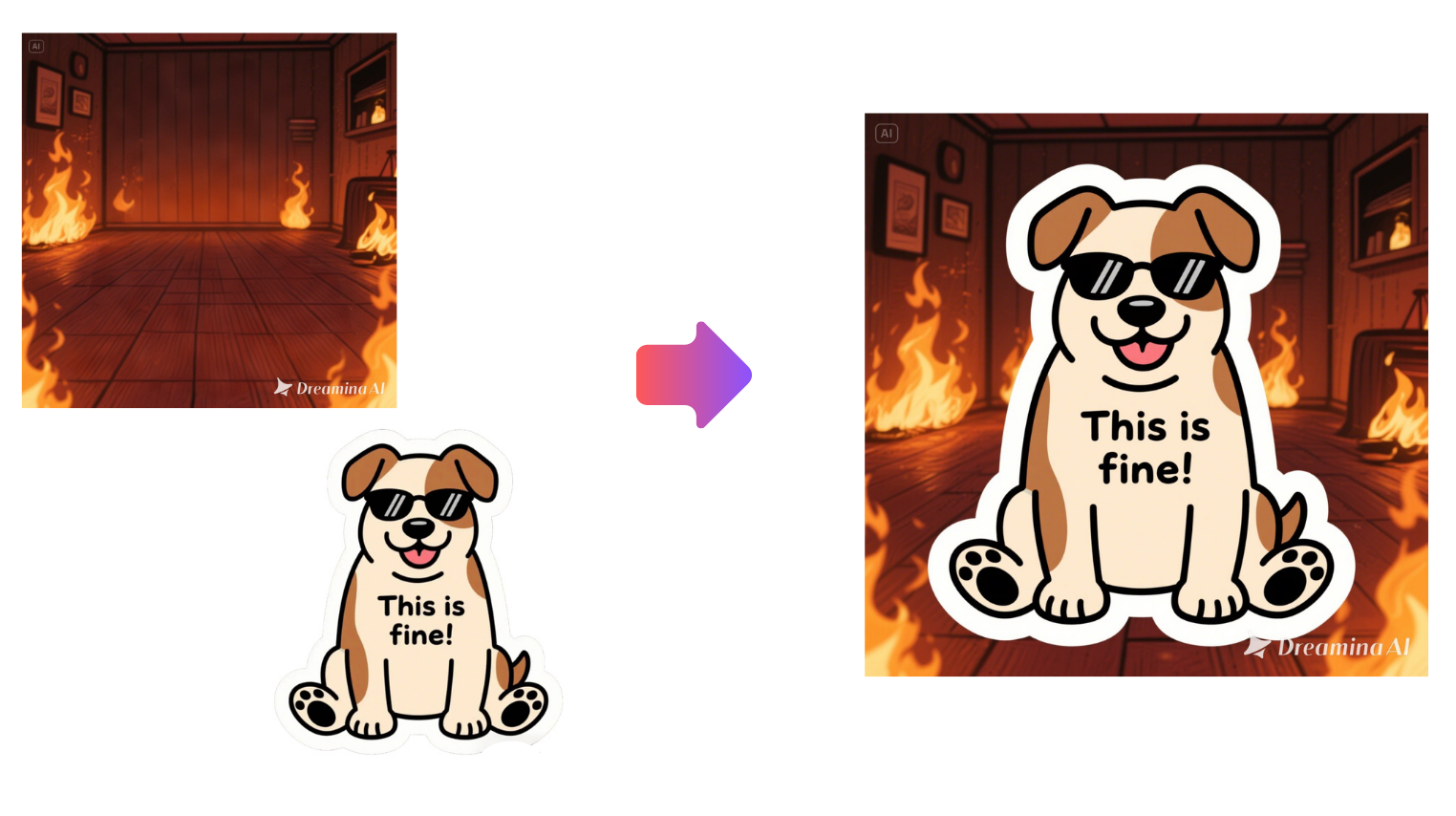 WhatsApp sticker grappig