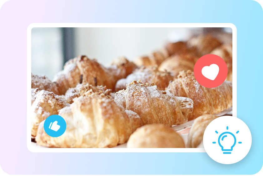 Increase online presence with viral bakery moments 