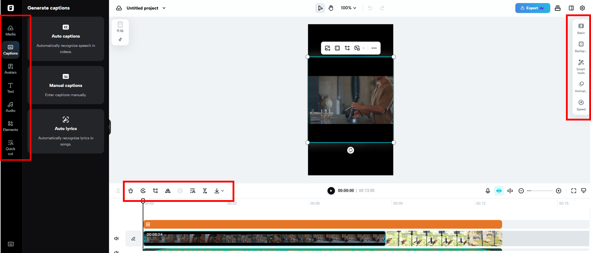 Edit and fine-tune your video