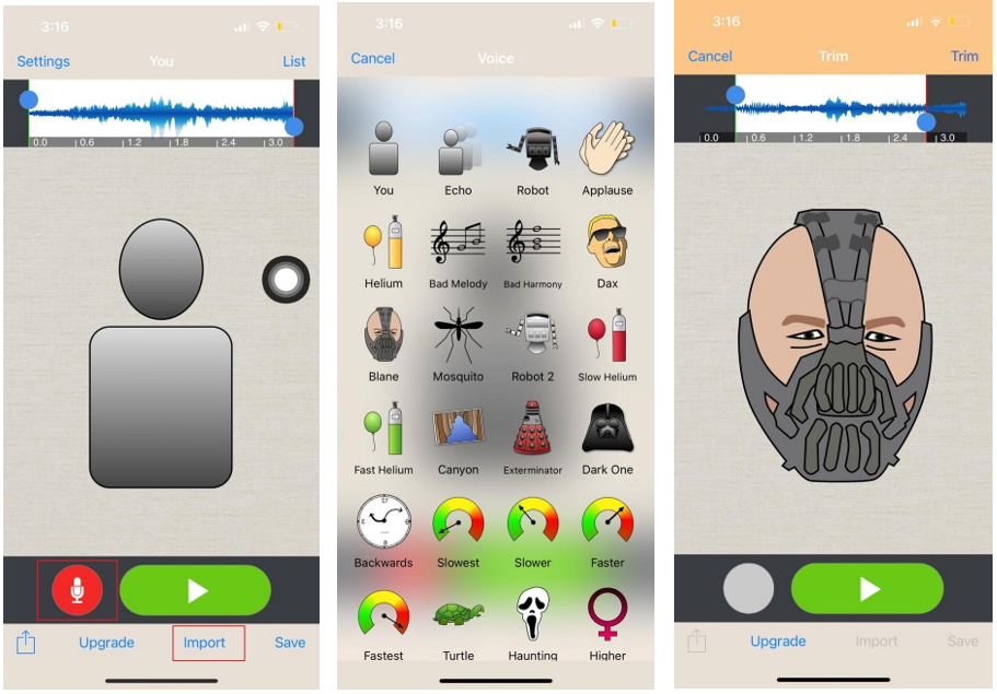 Voice Changer Plus - aplicația populară pentru efecte vocale
