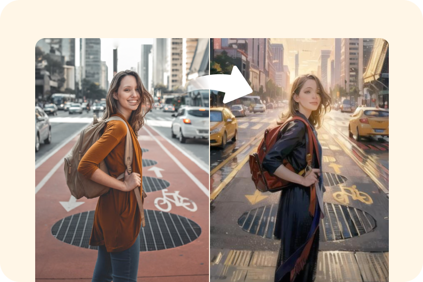 Make artistic travel keepsakes from your photos using CapCut