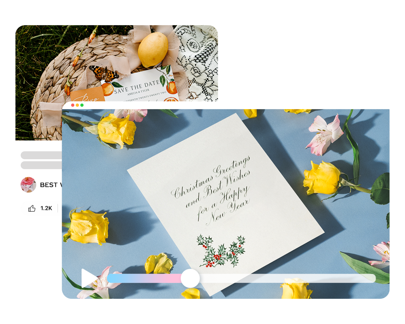 Greeting Card Maker with Templates