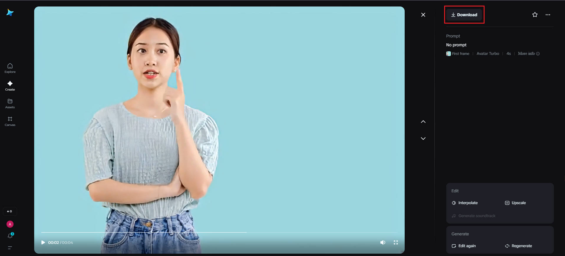 Ücretsiz yapay zeka eğitim videosu oluşturucu