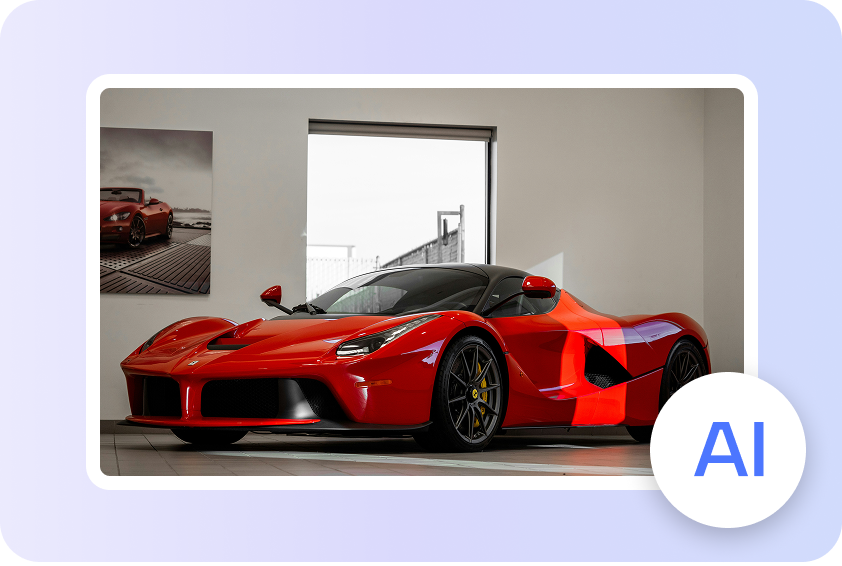 Realistic car render