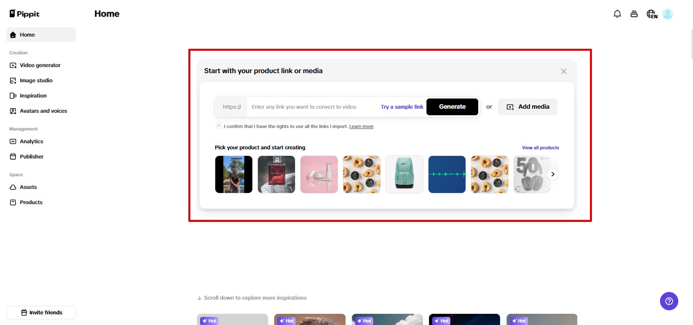 Pippit Video-Generator