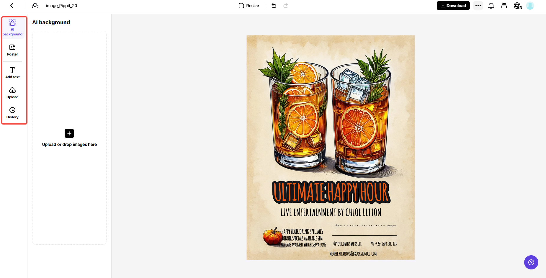AI product images