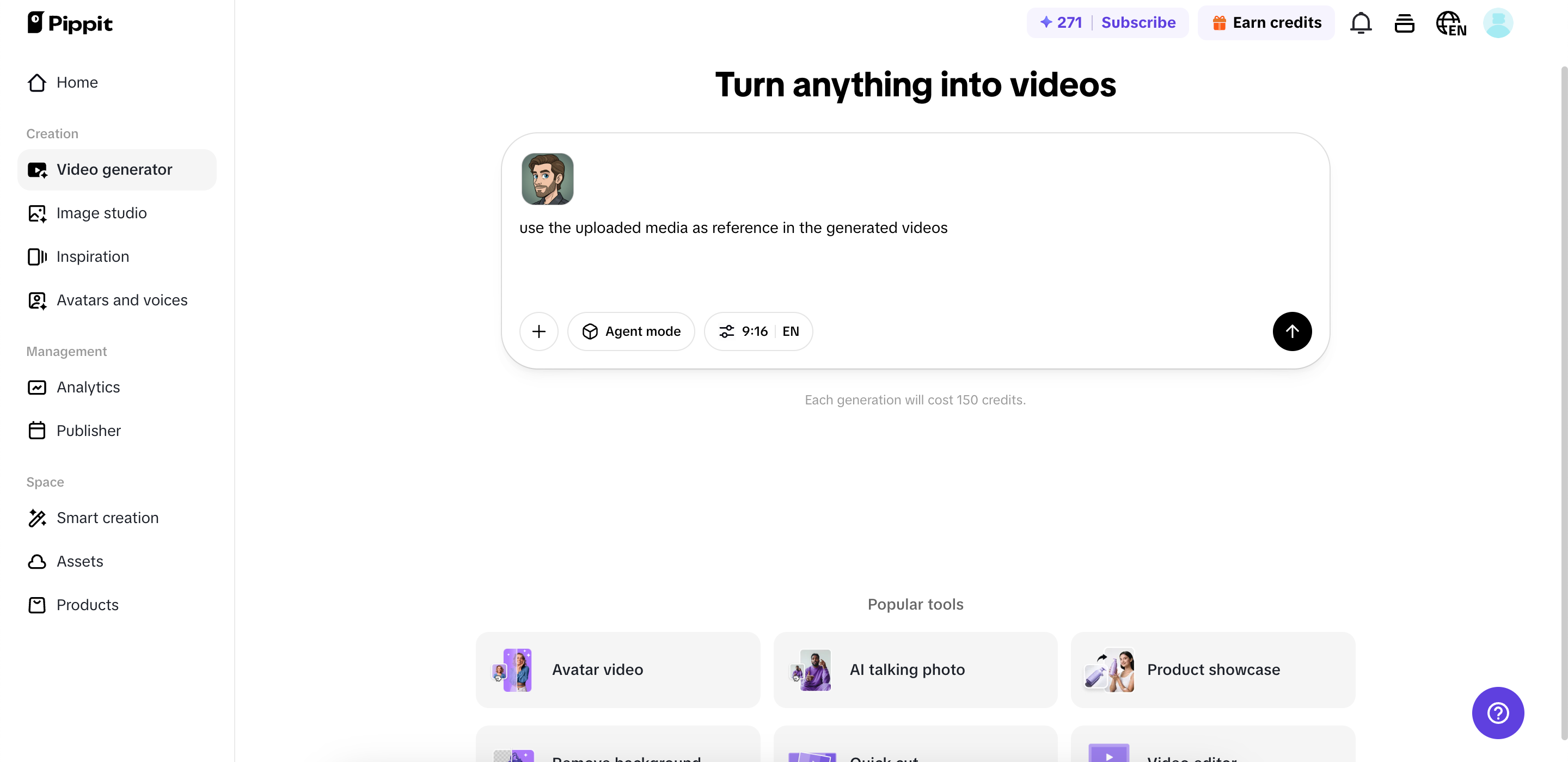 Turn image into video
