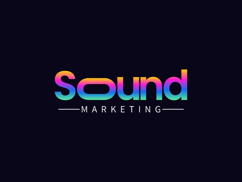 Mga logo ng gradient na teksto