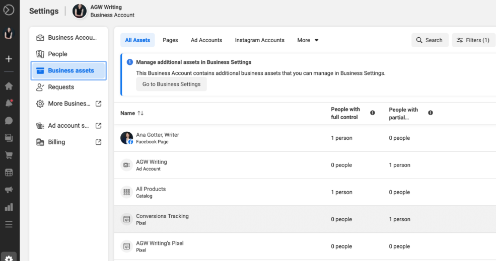 Configurar o Meta Business Suite