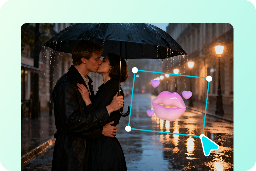 Editing romantic video