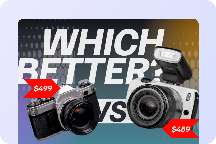 Clean product mockup preview