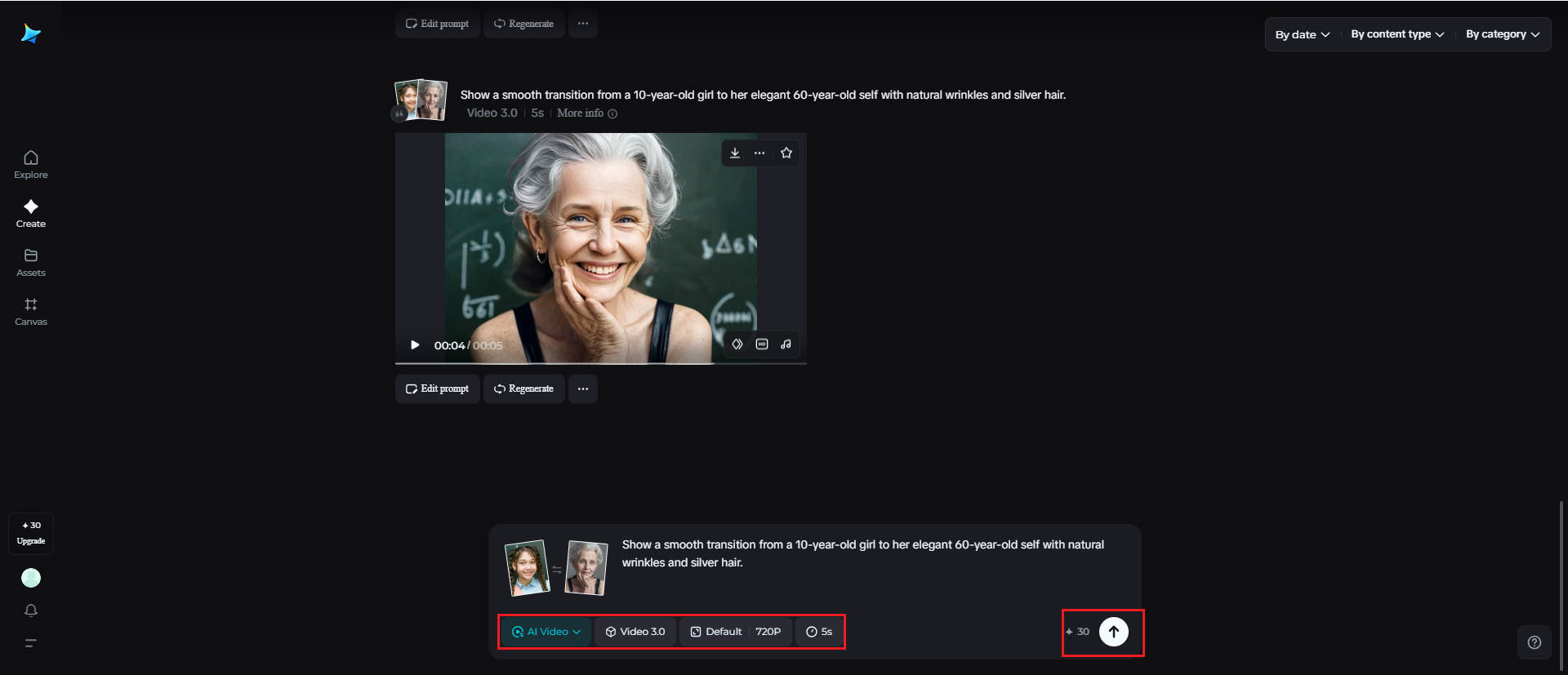 Generate your video