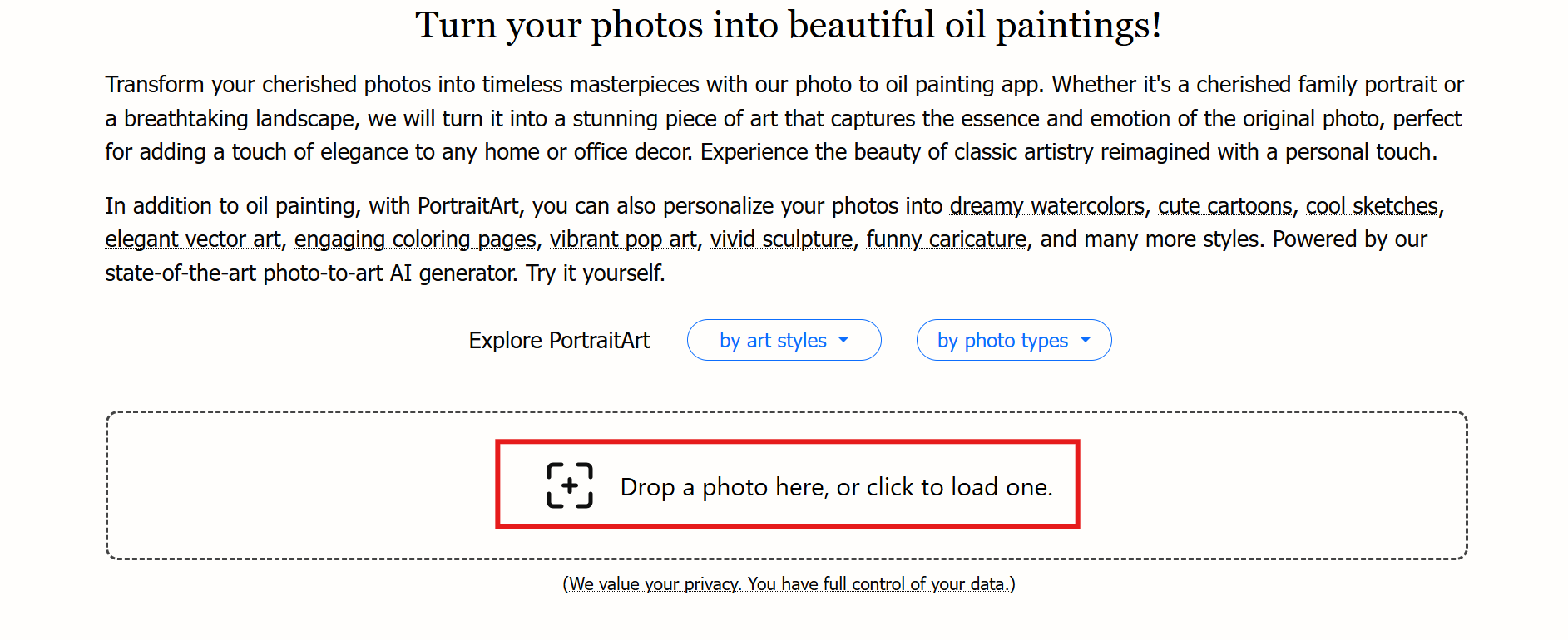 Upload an image