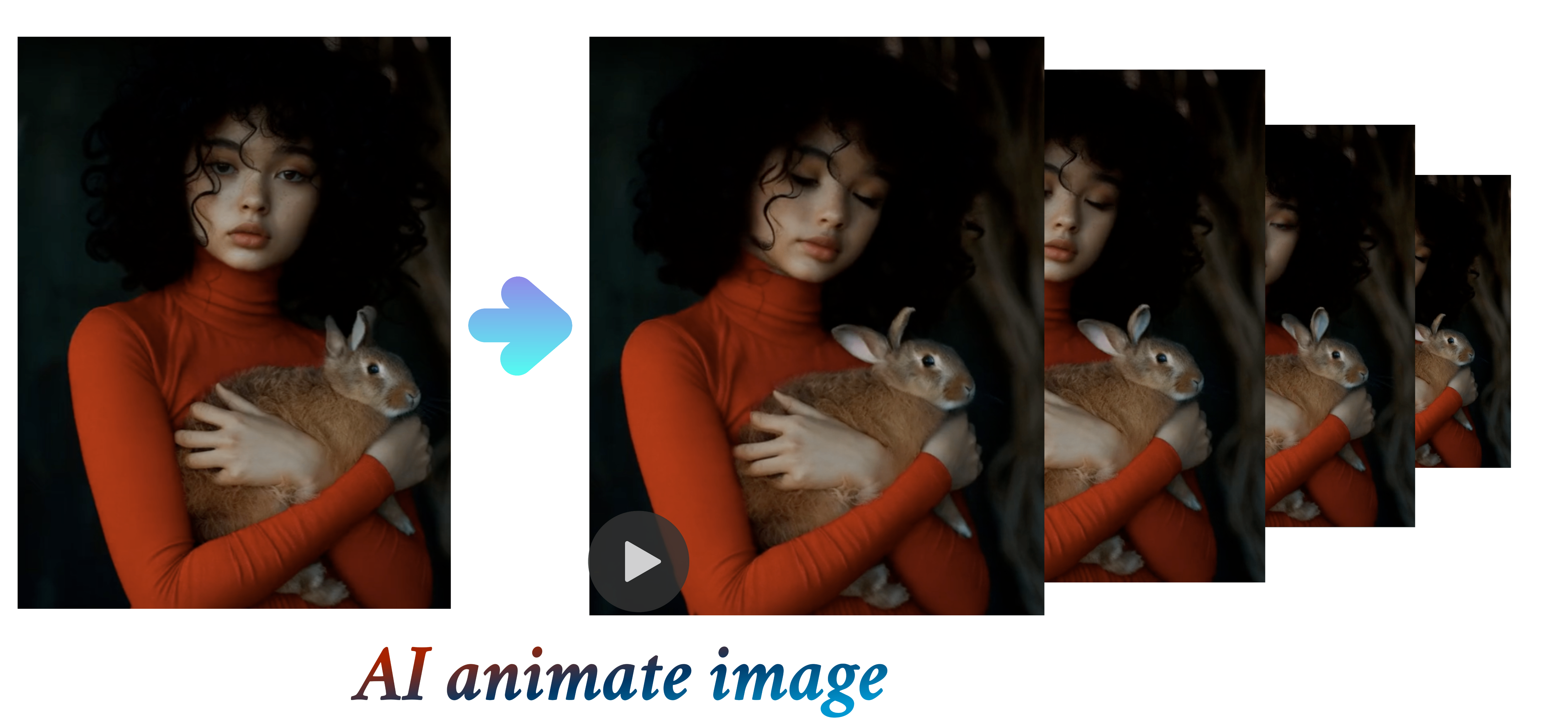 Immagine animata AI