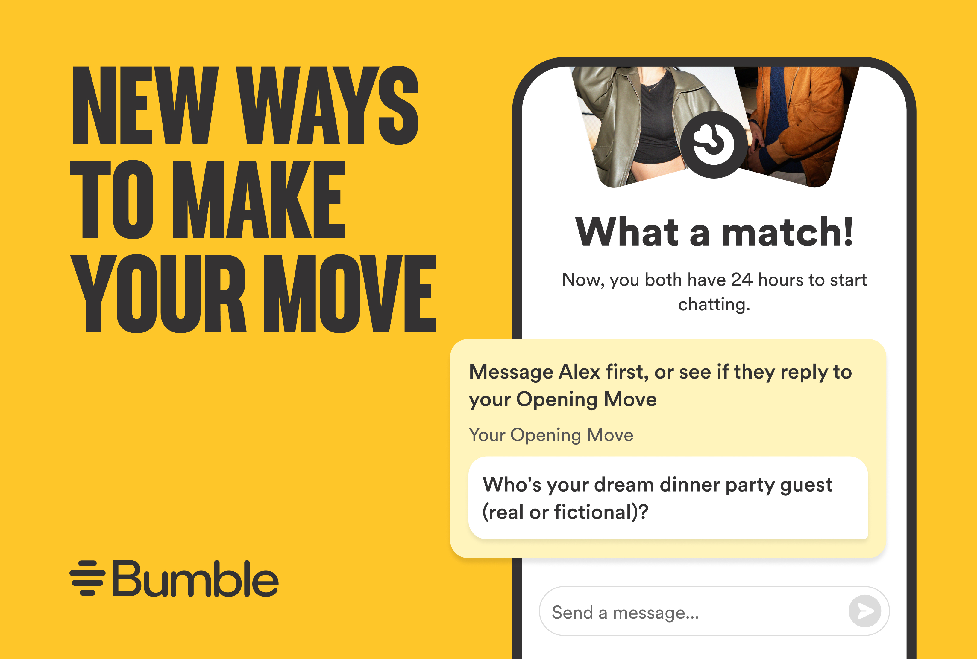 Bumble - "Thực hiện bước đầu tiên"