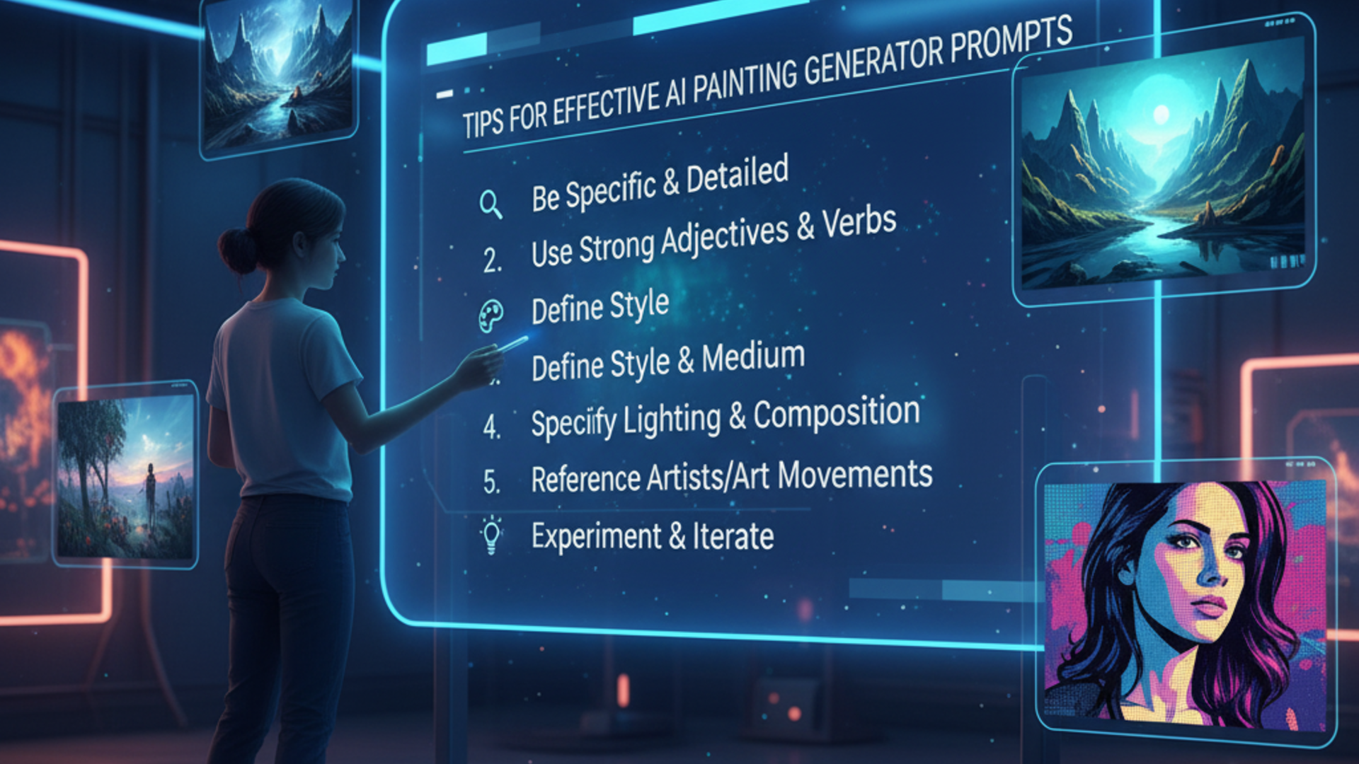 Suggestions that will enhance your AI painting creation prompts