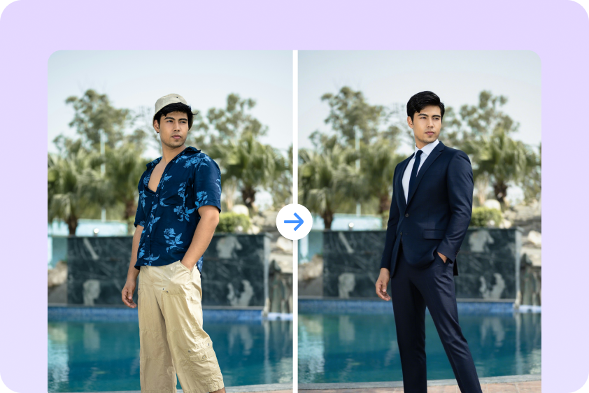 troca de looks