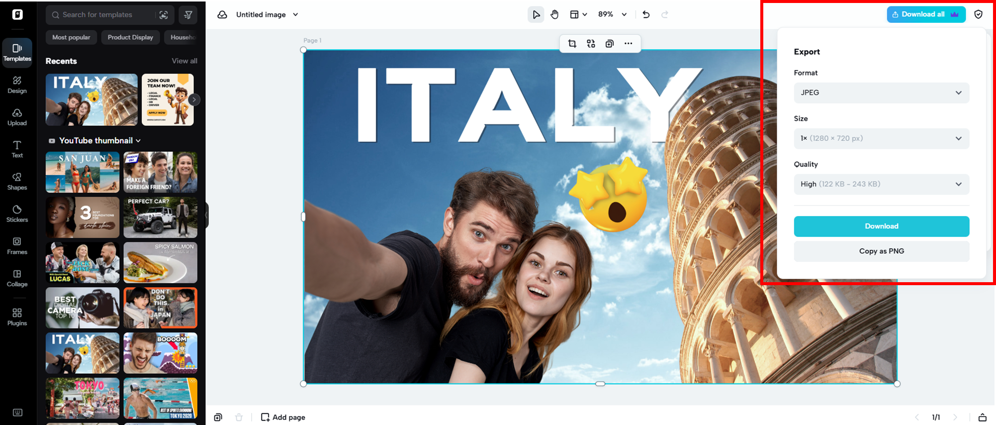 Download YouTube thumbnail