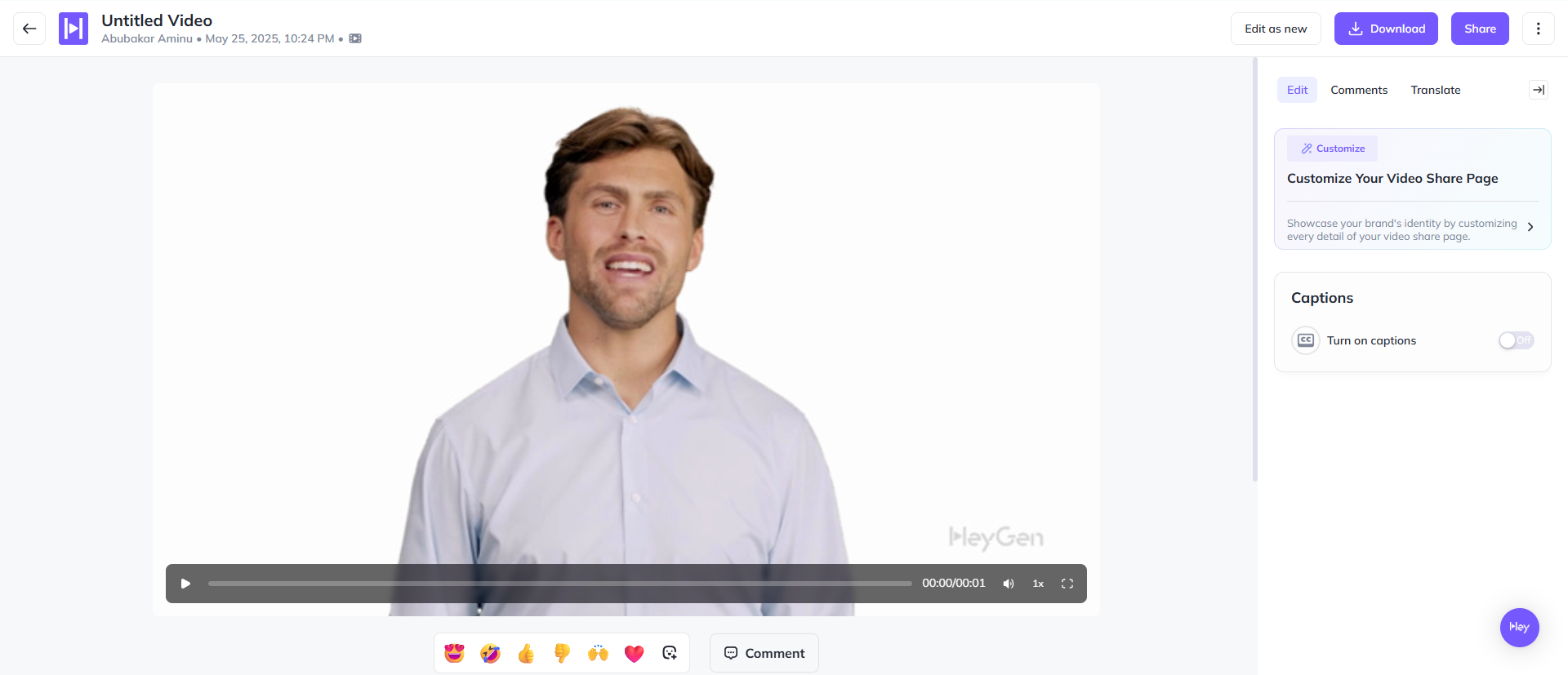 heygen ai verktyg