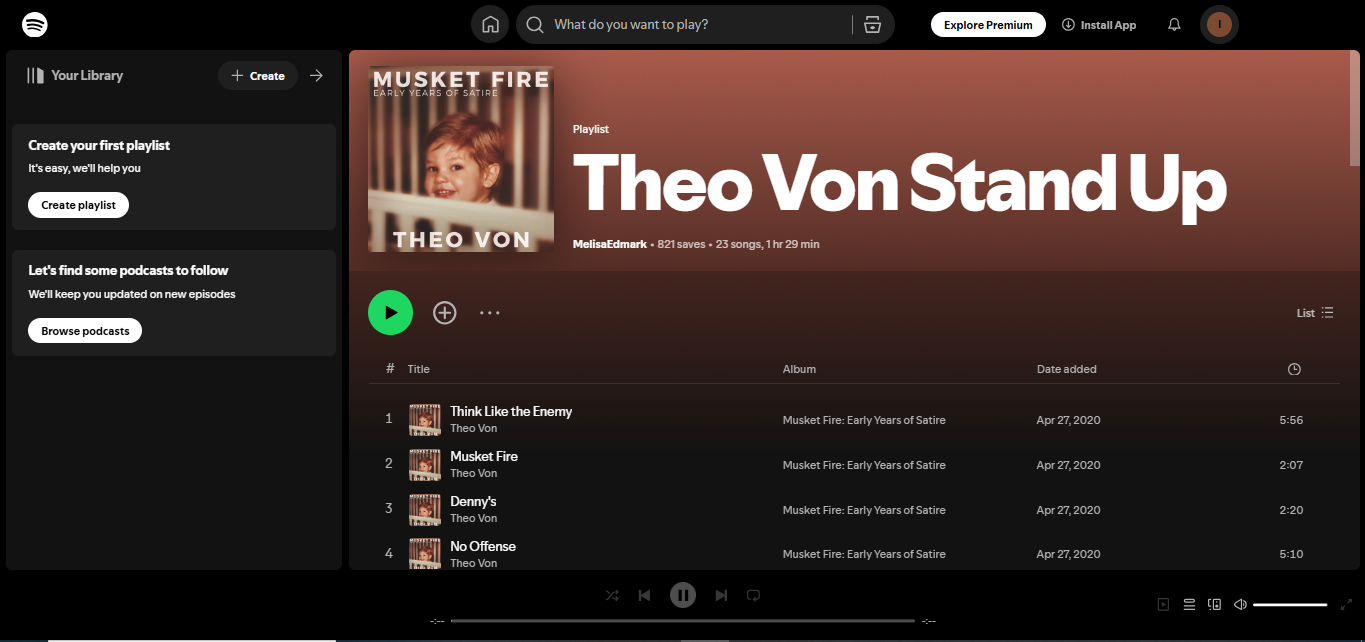 Theo Von ile Bu Geçmiş Hafta Sonu - Spotify 'da milyonlarca toplam akışa sahip üst düzey bir podcast